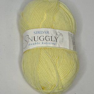 Sirdar Snuggly Double Knitting Yarn Skein Yellow Pastel 191 Yds Lot 403